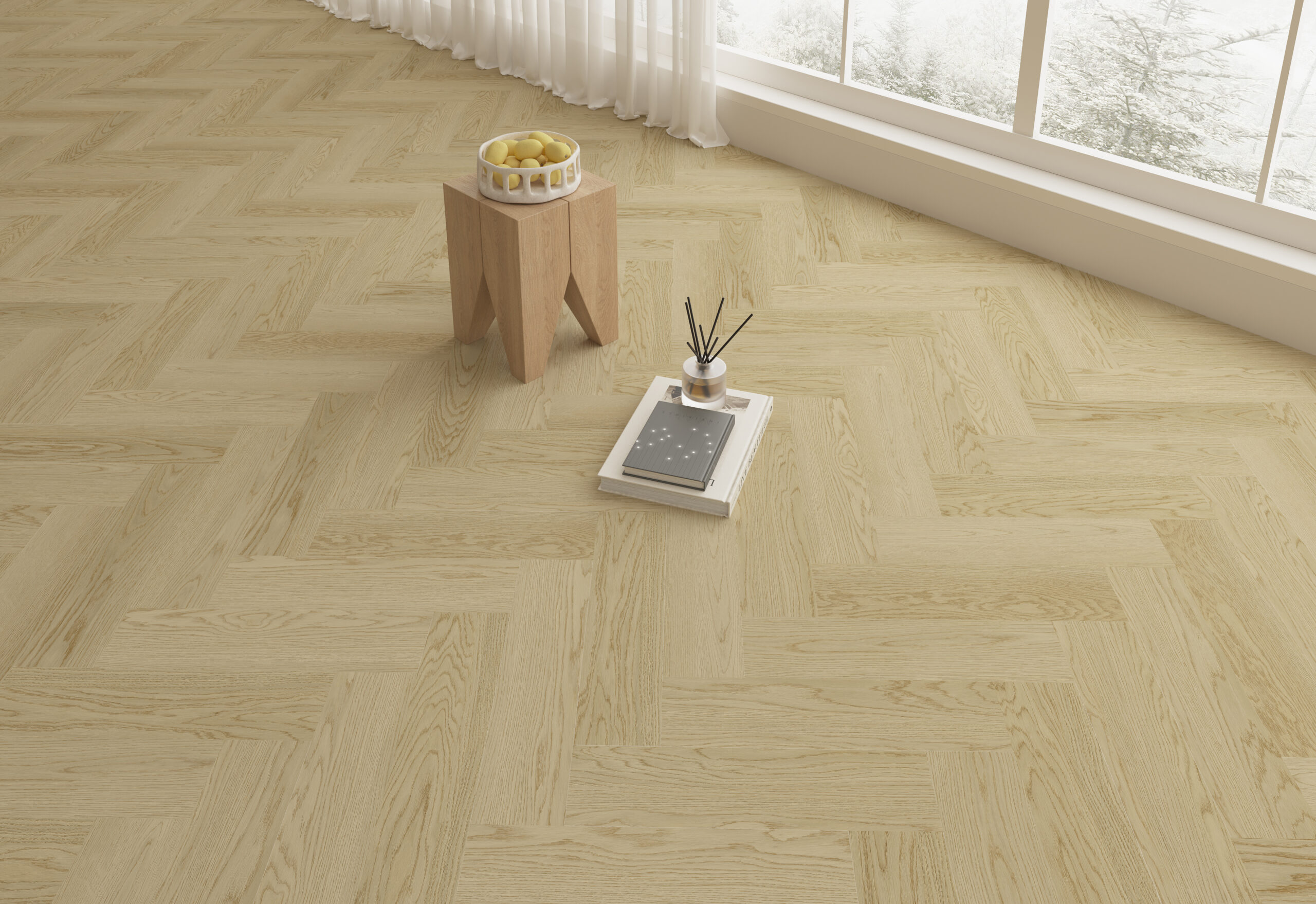 Ecoflors VL88066L LVT Flooring - High Density 2.5mm Dryback Wood Grain for Commercial Tenders