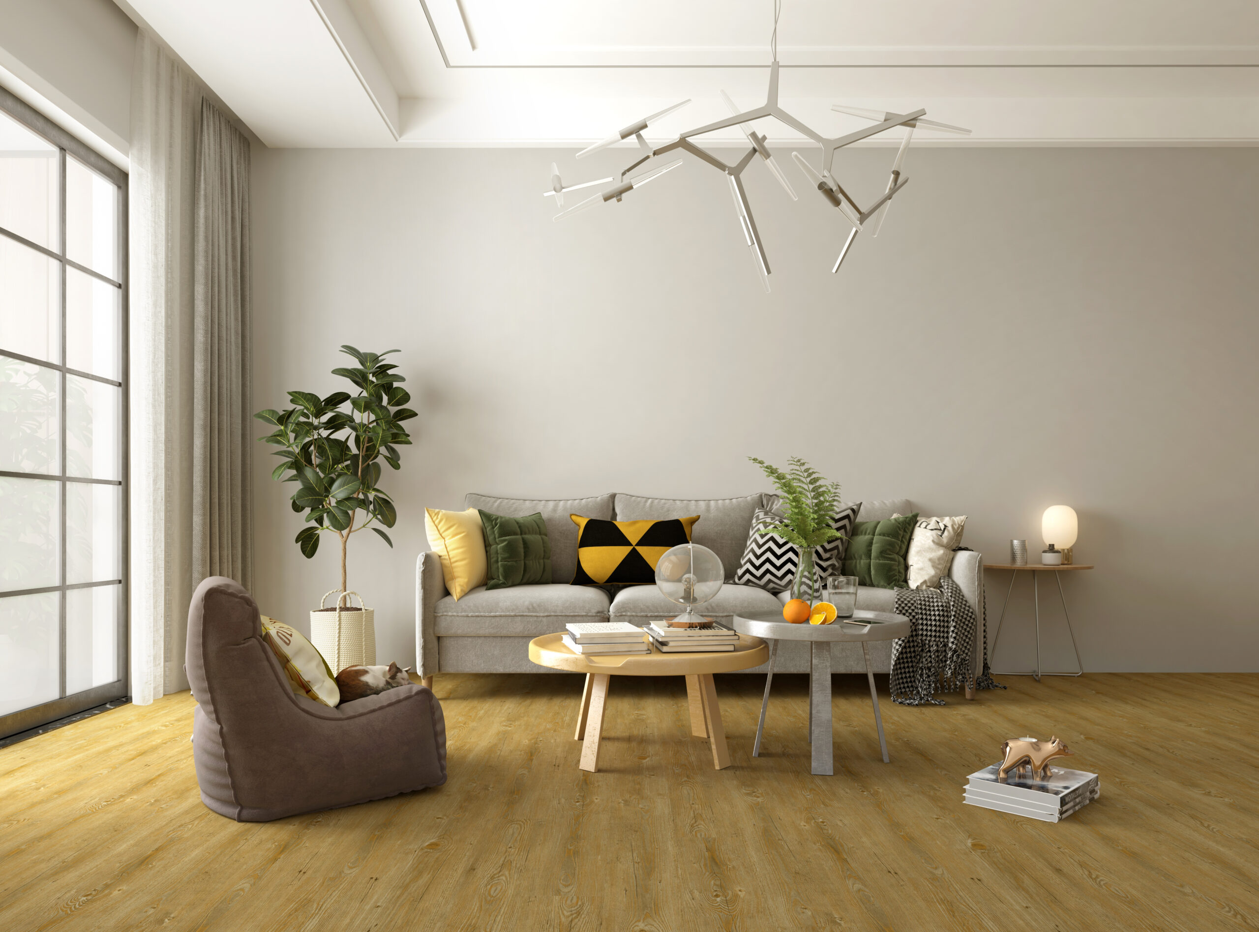 2mm Dryback LVT US student housing co-living development — Ecoflors