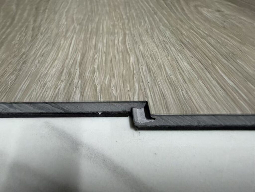 Precision Unilin Click interlocking system on Ecoflors SPC flooring