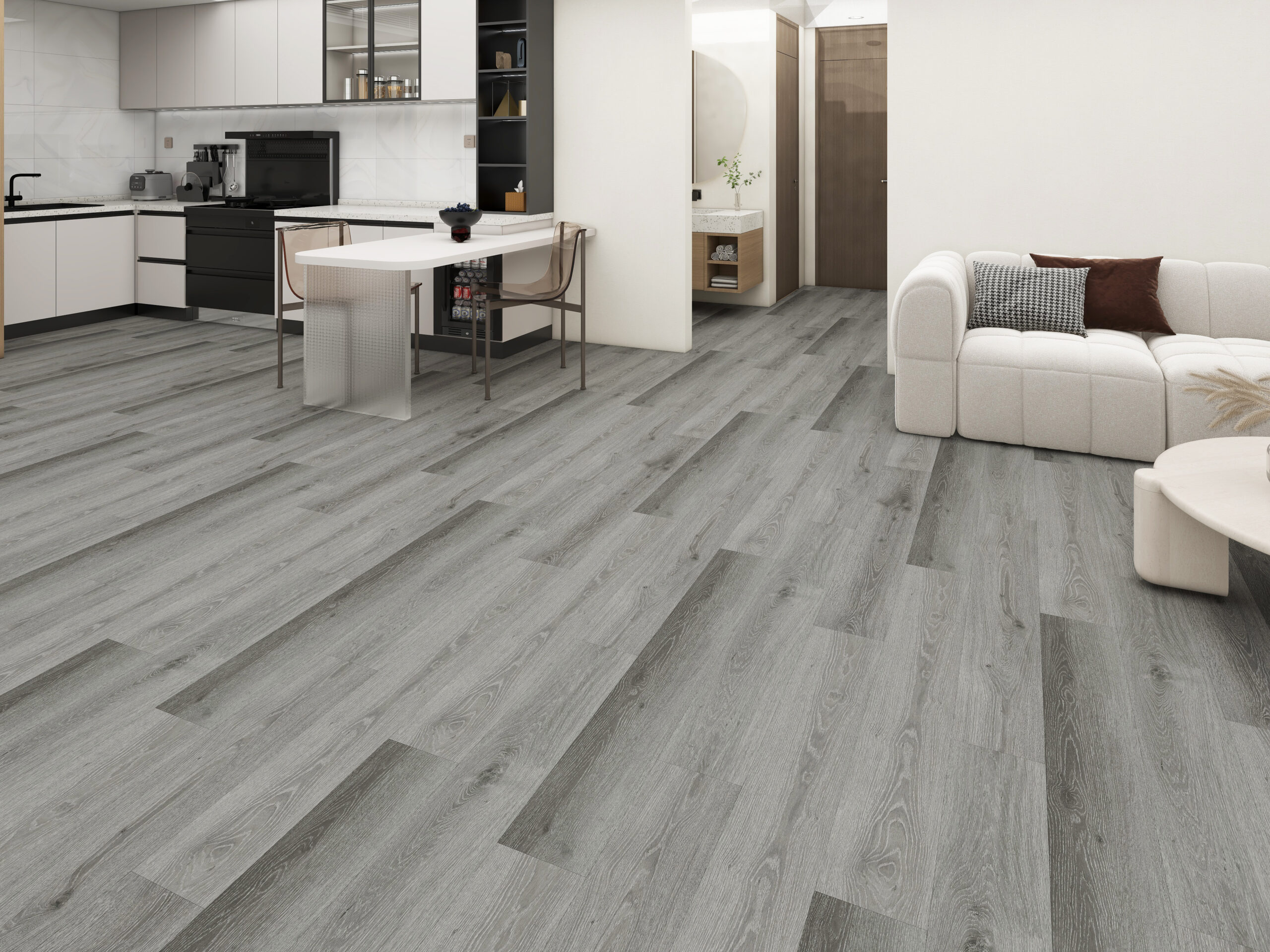 SPC Vinyl Plank flooring manufacturer Ecoflors — commercial interior