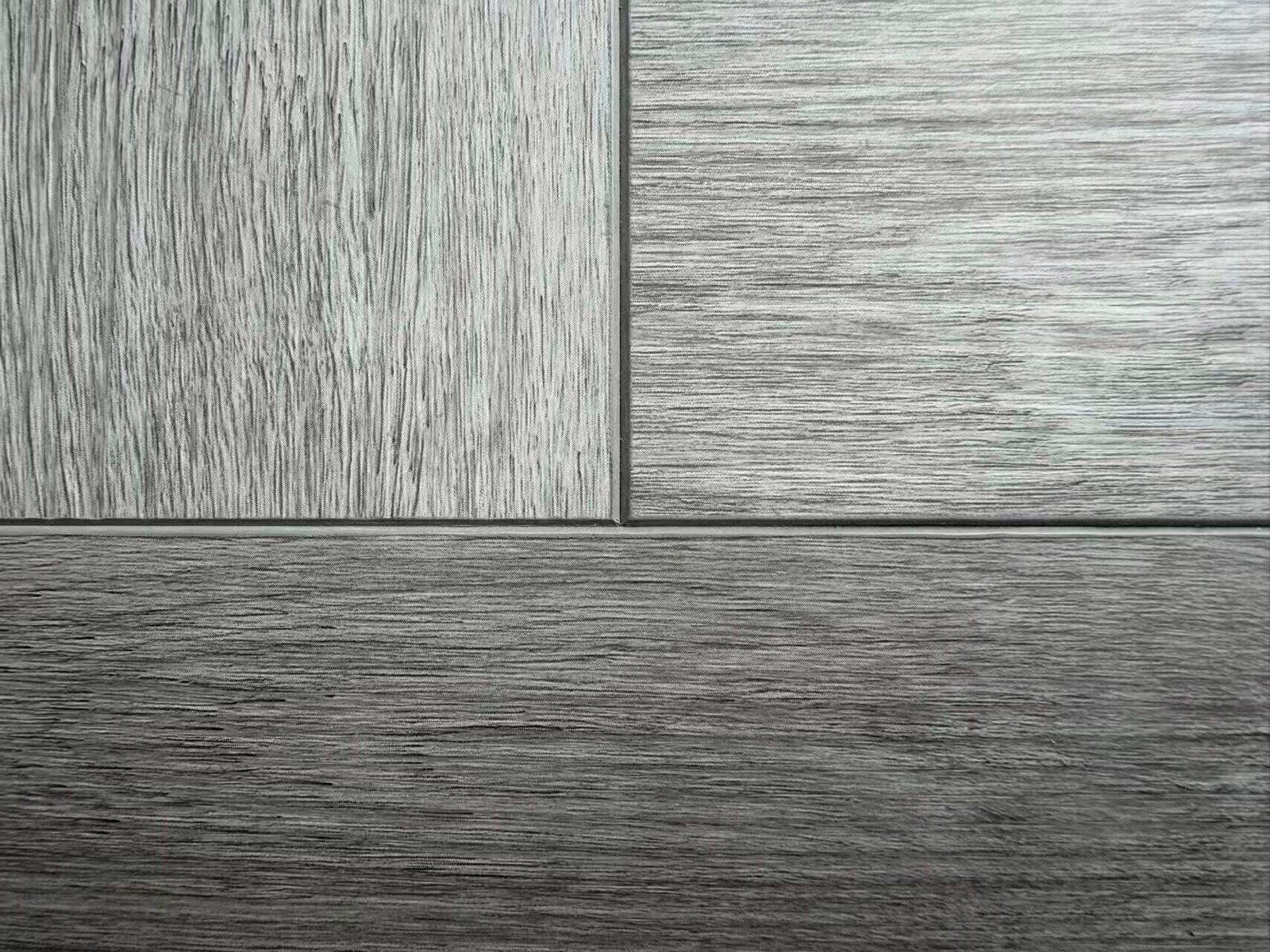 Printed bevel SPC flooring edge detail