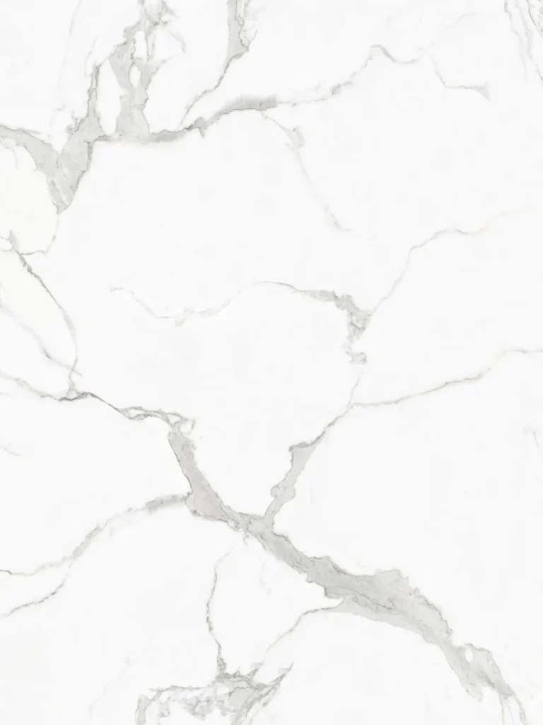 Eco.Info-011 Calacatta Pure Snow Marble SPC Tile design plan