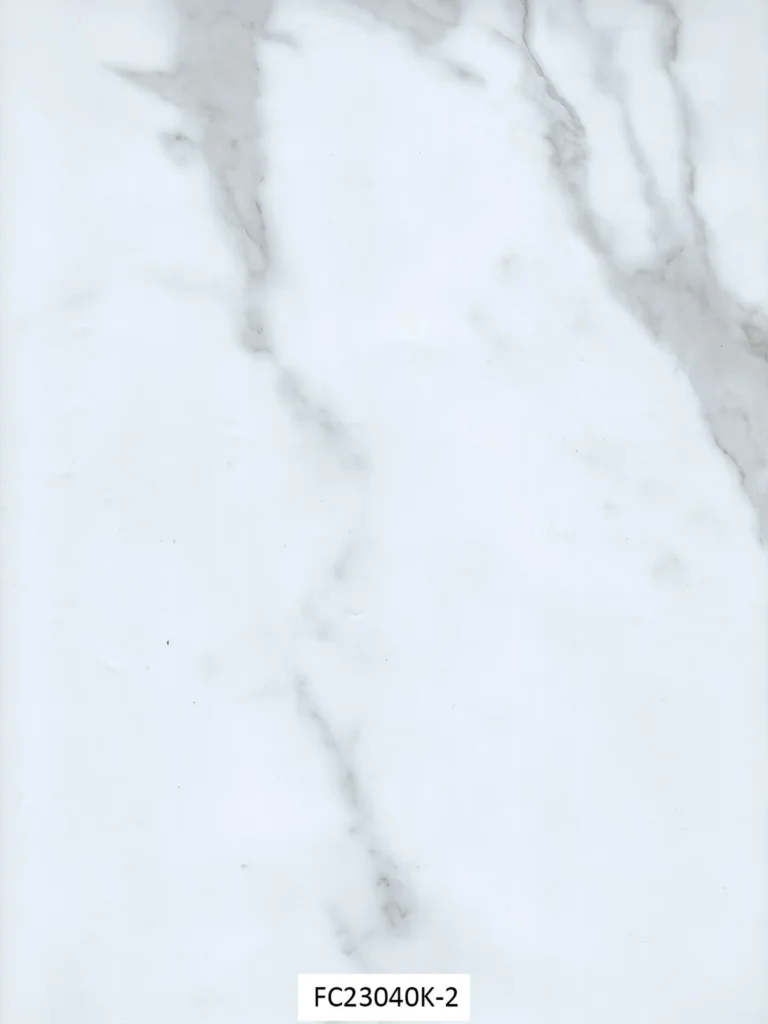 Eco.Info-012 Carrara Imperial Ice White Marble SPC Tile design plan