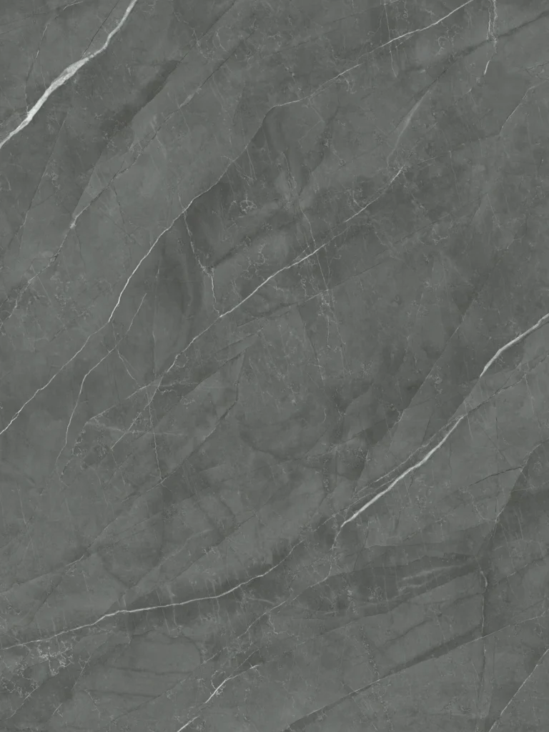 Eco.Info-014 Nero Antico Charcoal Gray Marble SPC Tile design plan