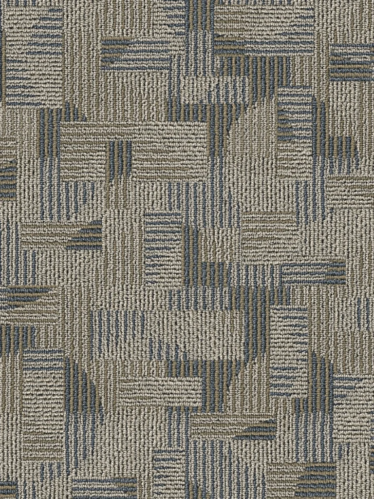Eco.Info-097 Morning Mist Boucle Carpet Texture SPC Tile design plan